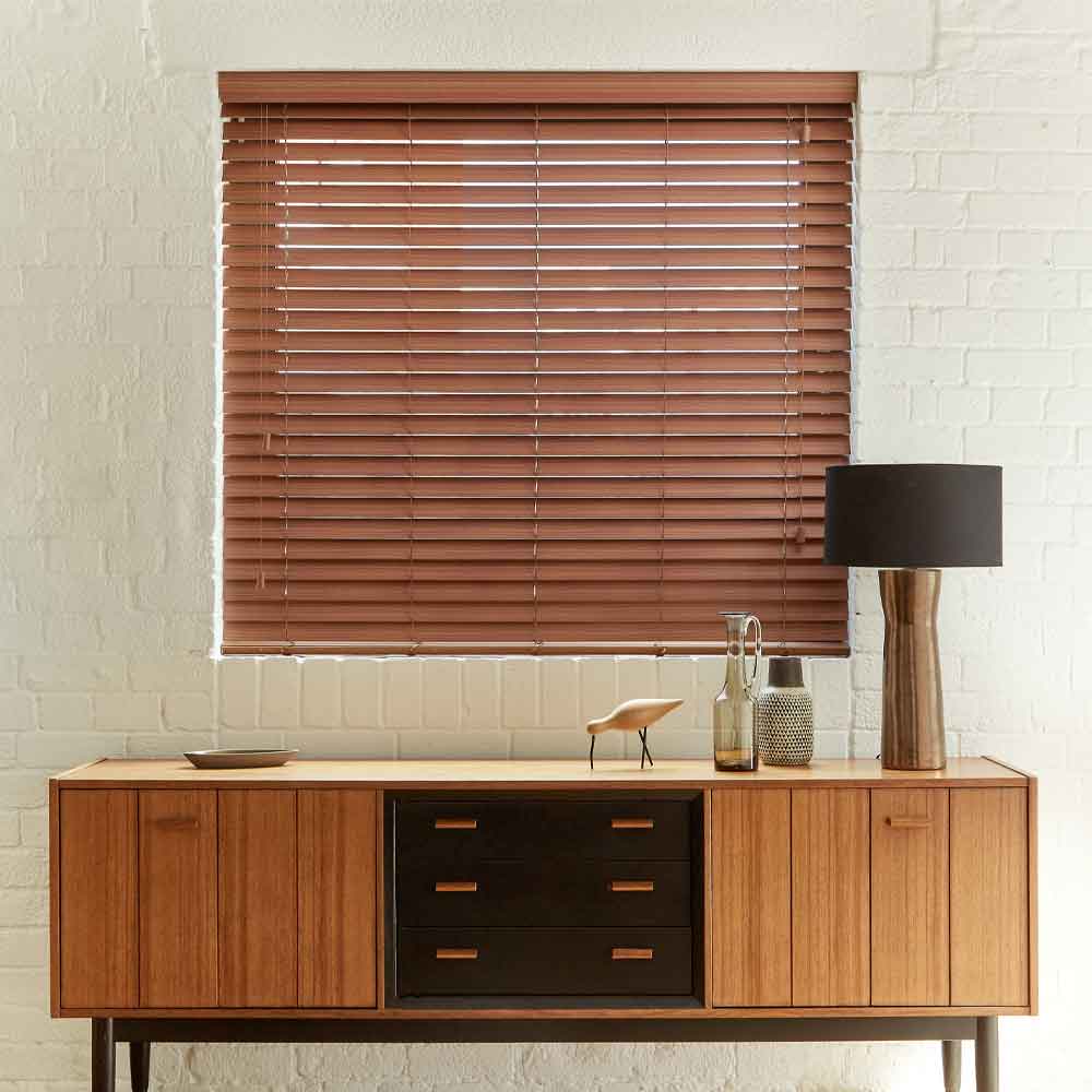 Wooden blinds in Newbury